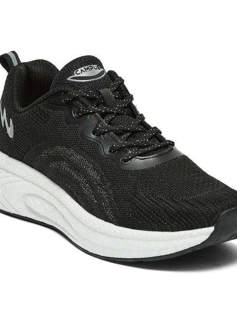 HYPE PRO Black Men's Running Shoes