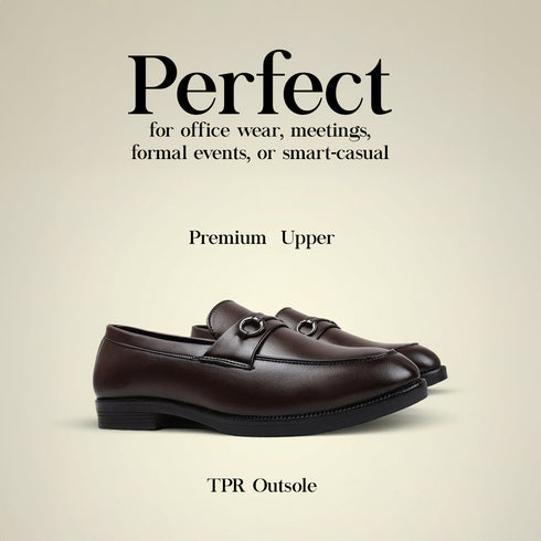 Men's Classic Slip-On Horsebit Loafers