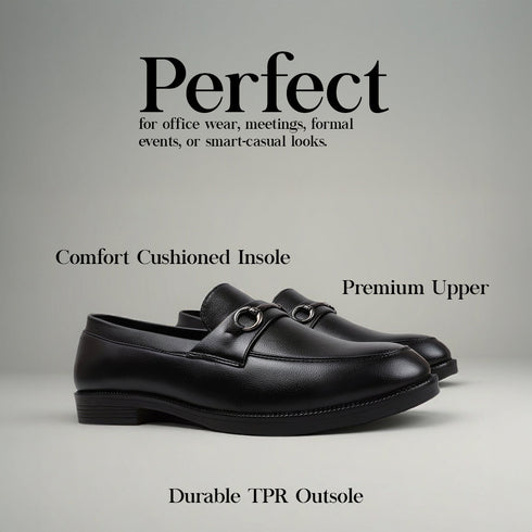 Men's Classic Slip-On Horsebit Loafers