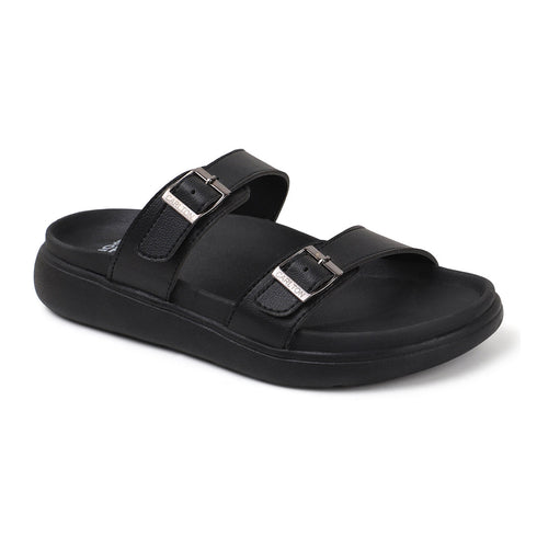 Women's Double Buckle Slide Comfort Sandals