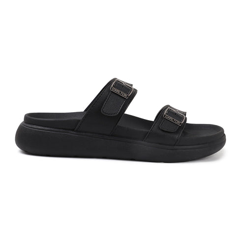 Women's Double Buckle Slide Comfort Sandals