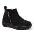 Women's Comfort Zipper Ankle Bootie Casual Everyday Low-Cut Boot