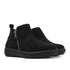 Women's Comfort Zipper Ankle Bootie Casual Everyday Low-Cut Boot