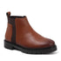 Women's Slip-On Chelsea Ankle Boot - Chunky Lug Sole Modern Boots