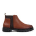 Women's Slip-On Chelsea Ankle Boot - Chunky Lug Sole Modern Boots