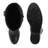 Women's Tall Embroidered Knee-High Riding Style with Western Boot Buckle Detail