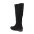 Women's Tall Moto-Style Riding Boot - Knee-High Footwear with Buckle Detail