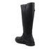 Women's Tall Zipper Accent Riding Boot Buckled Knee-High Fashion Footwear