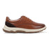 Men's Lace-Up Leather Casual Shoe with Lightweight Comfort Sole
