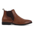 Men's Classic Slip-On Ankle Chelsea Leather's Boot with Elastic Gussets