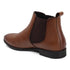 Men's Classic Slip-On Ankle Chelsea Leather's Boot with Elastic Gussets