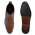 Men's Classic Slip-On Ankle Chelsea Leather's Boot with Elastic Gussets