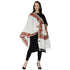 Women's Aari Embroidery Wool Stole