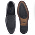 Men's Classic Smooth Leather Penny Loafers with TPR Sole