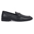 Men's Pebble Leather Dress Loafer with Contrast Band