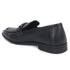 Men's Pebble Leather Dress Loafer with Contrast Band