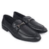 Men's Pebble Leather Dress Loafer with Contrast Band