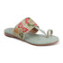 Women's Embroidered Ethnic Flat Toe-Ring Sandal