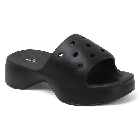 Women's Lightweight Platform Sandal Cushioned Slip-On Comfort Footwear