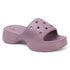 Women's Lightweight Platform Sandal Cushioned Slip-On Comfort Footwear
