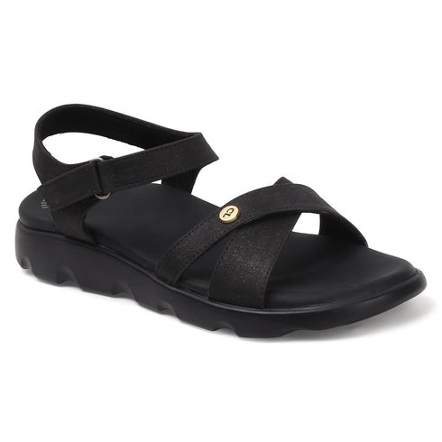 Women's Adjustable Strap Comfort Cross-Band Sandal