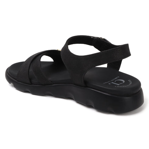 Women's Adjustable Strap Comfort Cross-Band Sandal