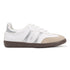 Women's Retro Stripe Canvas Lace-Up Lifestyle Sneaker