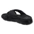 Women's Comfort Knit Knot Strap Embellished Slide Sandal