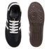 Women's Retro Stripe Canvas Lace-Up Lifestyle Sneaker