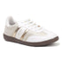 Women's Retro Stripe Canvas Lace-Up Lifestyle Sneaker