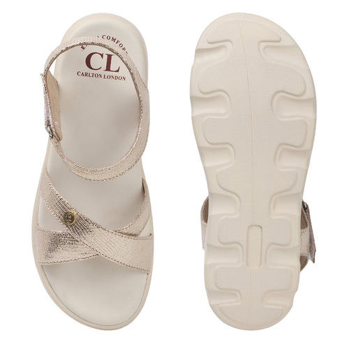 Women's Adjustable Strap Comfort Cross-Band Sandal
