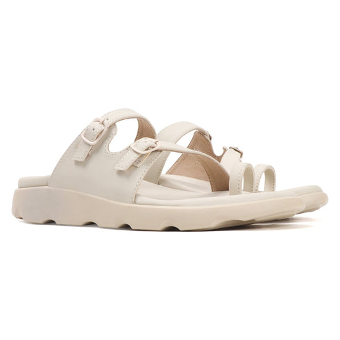 Women's Adjustable Double Buckle Toe-Ring Comfort Sandal