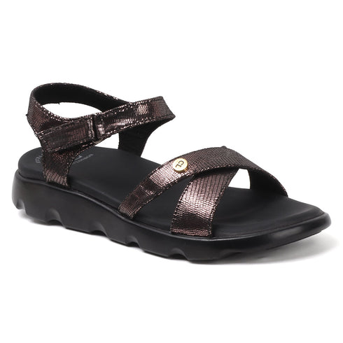 Women's Adjustable Strap Comfort Cross-Band Sandal