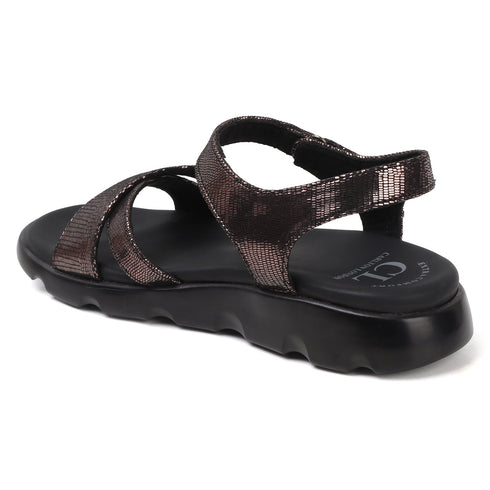 Women's Adjustable Strap Comfort Cross-Band Sandal