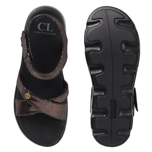 Women's Adjustable Strap Comfort Cross-Band Sandal