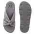 Women's Puffy Strap Bow Knot Slide Sandal
