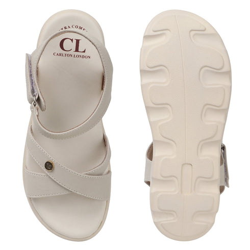 Women's Adjustable Strap Comfort Cross-Band Sandal