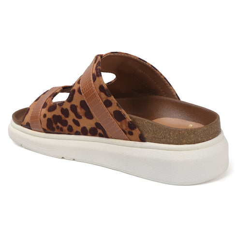 Women's Chunky Platform Buckle Slide Sandals