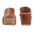Women's High Wedge Mule Sandals with Cork Heel and Cut-Out Strap