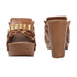 Women's High Block Heel Platform Mule Sandals
