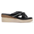 Women's Wedge Sandal with Padded Knot Detail