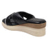 Women's Wedge Sandal with Padded Knot Detail
