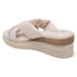 Women's Wedge Sandal with Padded Knot Detail