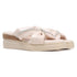 Women's Wedge Sandal with Padded Knot Detail
