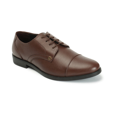 Men's Cap-Toe Lace-Up Dress Shoes