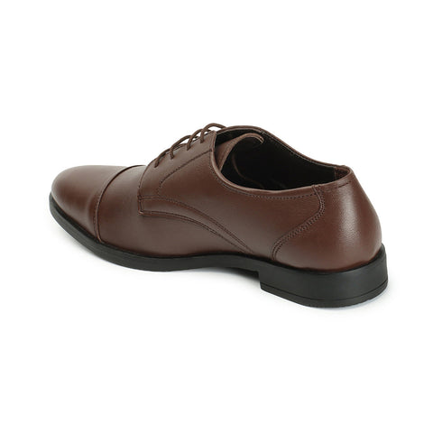 Men's Cap-Toe Lace-Up Dress Shoes