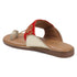 Women's Embroidered Ethnic Flat Toe-Ring Sandal