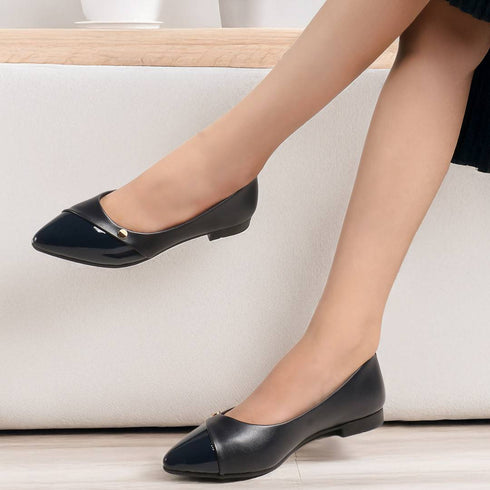 Women's Elegant Pointed-Toe Solid Flat