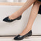 Women's Elegant Pointed-Toe Solid Flat