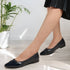 Women's Elegant Pointed-Toe Solid Flat